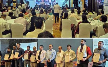 महर्षि महेश योगी एक्सीलेंस अवार्ड इन जर्नलिज़्म – 2025 का भव्य आयोजन, पत्रकार हुये सम्मानित