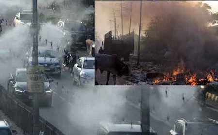 जानिए दिल्ली और अन्य शहरों का हाल -गाजियाबाद देश का सबसे प्रदूषित शहर