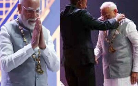 PM मोदी ,द ग्रेट ऑनर निशां पाने वाले पहले ग्लोबल लीडर बने; मिला इथियोपिया का सर्वोच्च सम्मान 