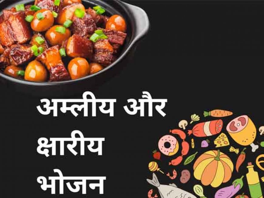 अम्लीय और क्षारीय भोजन क्या है- क्या है इसके प्रभाव- कैसे जिया जाता है स्वस्थ निरोगी जीवन