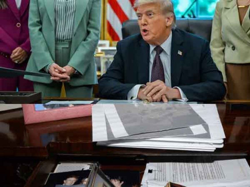 ट्रंप की फोटो समेत अहम दस्तावेज: न्याय विभाग की वेबसाइट से गायब हुईं जेफरी एपस्टीन से जुड़ी 16 फाइल