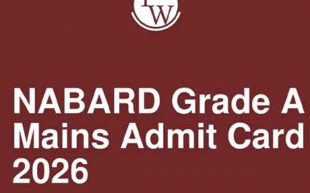 NABARD Mains Admit Card 2026: असिस्टेंट मैनेजर ग्रेड-ए मुख्य परीक्षा के लिए एडमिट कार्ड जारी, इन स्टेप्स से करें डाउनलोड
