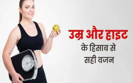 इतनी आयु इतना वजन- जानिए आपका वजन कितना होना चाहिए, सरकार ने जारी किया ये सैंपल चार्ट