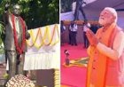 बाबा साहेब  डॉ आंबेडकर की 135वीं जयंती: राष्ट्रपति, PM मोदी समेत अन्य हस्तियों ने बाबा साहेब को नमन किया