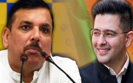  'BJP का ऑपरेशन लोटस, जनता जवाब देगी'- राघव चड्ढा के AAP छोड़ने के ऐलान पर संजय सिंह बोले