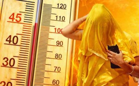 यूपी में 45°C पार तापमान, इन 60 जिलों में हीटवेव का रेड अलर्ट, जानें कब बदलेगा मौसम