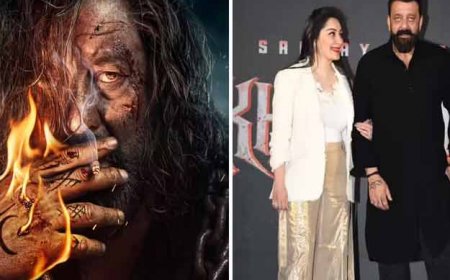 संजय दत्त की सुपरहिट 'खलनायक' का  सीक्वल 'खलनायक रिटर्न्स' पर मान्यता का अंदाज ने लूटी महफिल