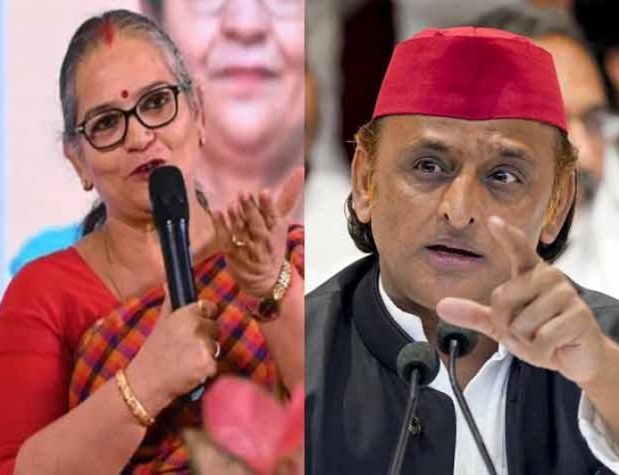 अखिलेश यादव की मां पर विवादित टिप्पणी के दावों के बीच सुषमा खर्कवाल का बड़ा बयान