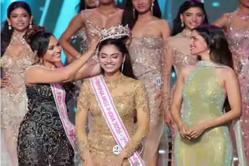 जानिए कौन हैं इस बार की मिस इण्डिया साध्वी सैल? 30 हसीनाओं को पछाड़ बनीं ब्यूटी क्वीन