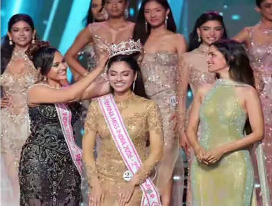 जानिए कौन हैं इस बार की मिस इण्डिया साध्वी सैल? 30 हसीनाओं को पछाड़ बनीं ब्यूटी क्वीन