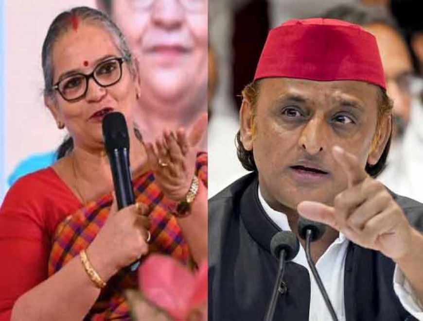 अखिलेश यादव की मां पर विवादित टिप्पणी के दावों के बीच सुषमा खर्कवाल का बड़ा बयान