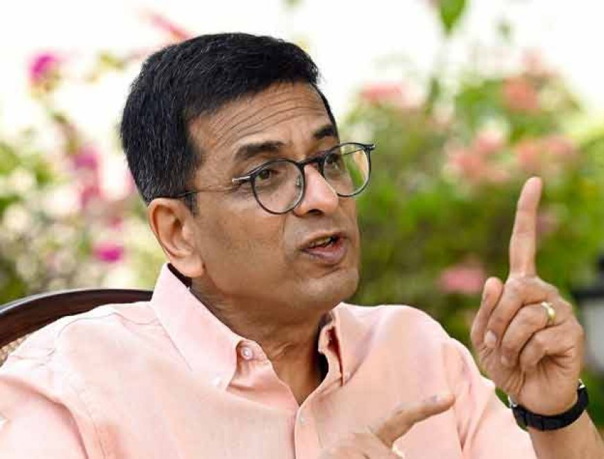 बोले पूर्व CJI चंद्रचूड़- भविष्य बचाना है तो अब कानून लाना ही पड़ेगा!