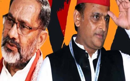 अपनी भाषा में संयम बरतें - अखिलेश यादव ने प्रवक्ता राजकुमार भाटी को विवादित बयान पर चेताया