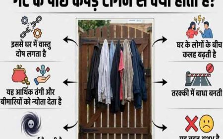 वजह जान आज ही बदल लेंगे ये आदत! दरवाजे के पीछे गंदे कपड़े और गीला तौलिया क्यों नहीं टांगना चाहिए? 