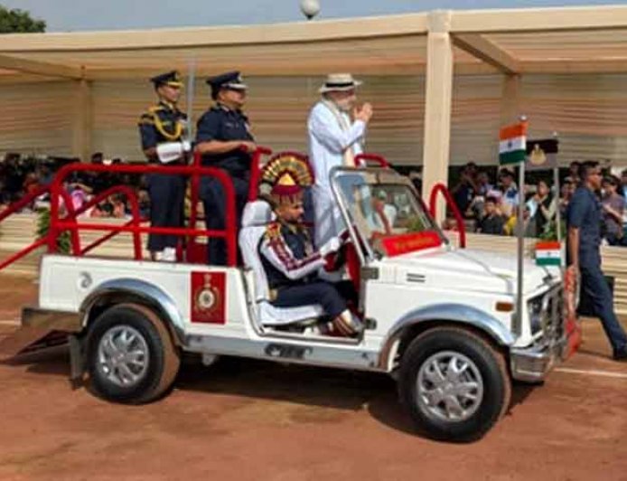 गाजियाबाद पहुंचे गृह मंत्री अमित शाह, एनडीआरएफ के अलंकरण समारोह में हुए शामिल