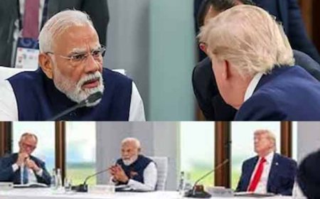 Modi-Trump Meet: Only HandshakeNo HUG! 16 महीने बाद मिले PM मोदी और डोनाल्ड ट्रंप; समझिए भारत का सन्देश 