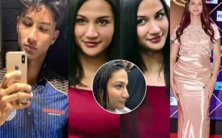 बाप क्रिकेटर, बेटा जेंडर चेंज करके बन गया लड़की, अब गाउन में हीरोइन-सी अदाएं दिखा लूटी महफिल!