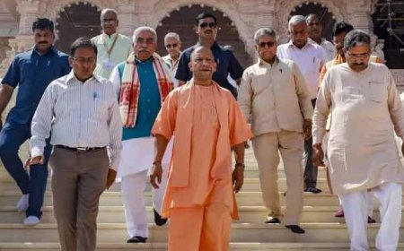 CM Yogi in Ayodhya: सीएम योगी आज करेंगे रामलला के दर्शन, चंपत राय से रहेगी दूरी