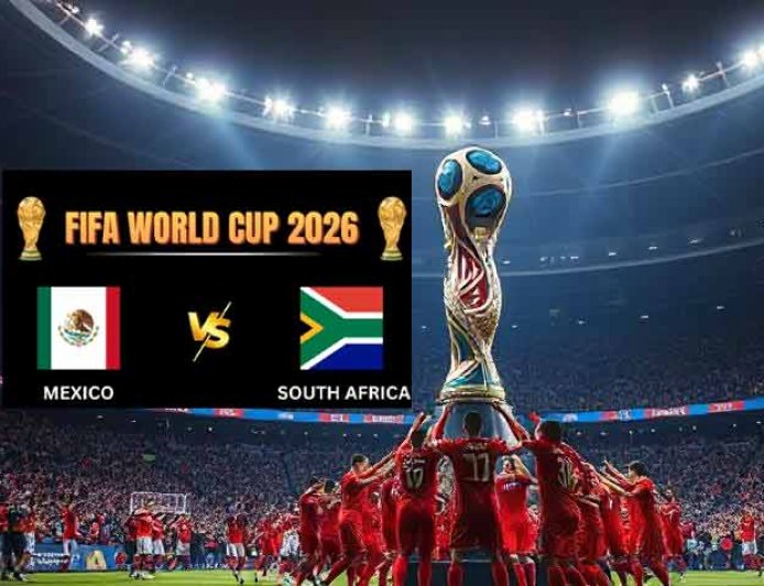 FIFA WC 2026 : भव्य और रंगारंग उद्घाटन! 10 प्लेयर्स से खेलते हुए मैक्सिको ने 9 प्लेयर्स वाले द. अफ्रीका को हराया