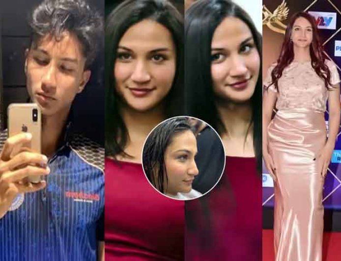 बाप क्रिकेटर, बेटा जेंडर चेंज करके बन गया लड़की, अब गाउन में हीरोइन-सी अदाएं दिखा लूटी महफिल!