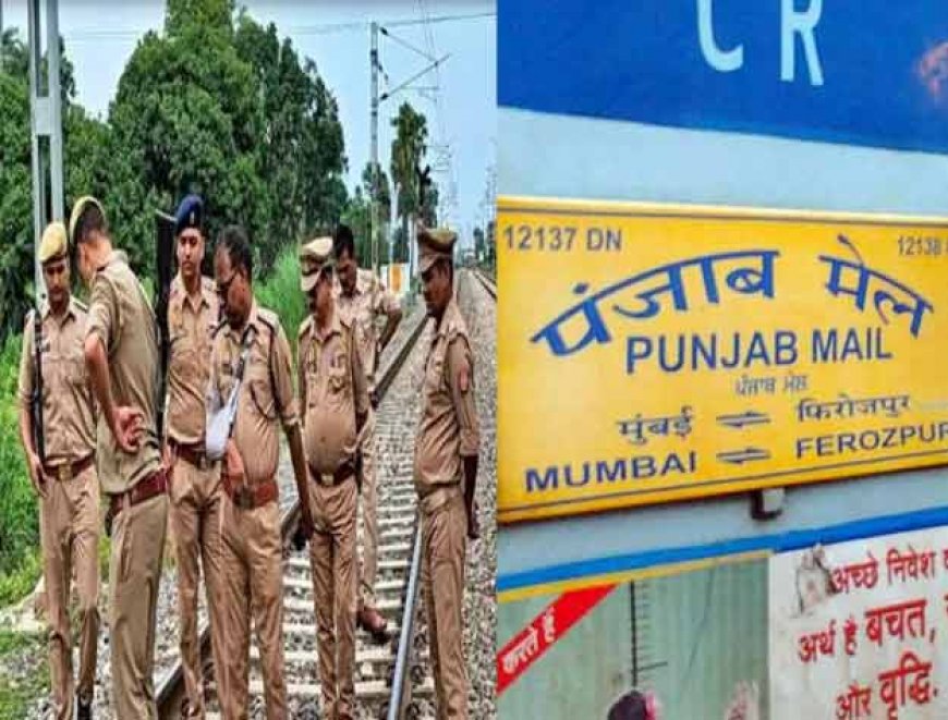 लोको पायलट ने ऐसे बचाई सैकड़ों जानें! लखनऊ में ट्रेन हादसे की साजिश या शरारत? ट्रैक पर रखा 50 किलो लोहे का चौखट