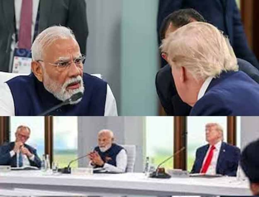 Modi-Trump Meet: Only HandshakeNo HUG! 16 महीने बाद मिले PM मोदी और डोनाल्ड ट्रंप; समझिए भारत का सन्देश 