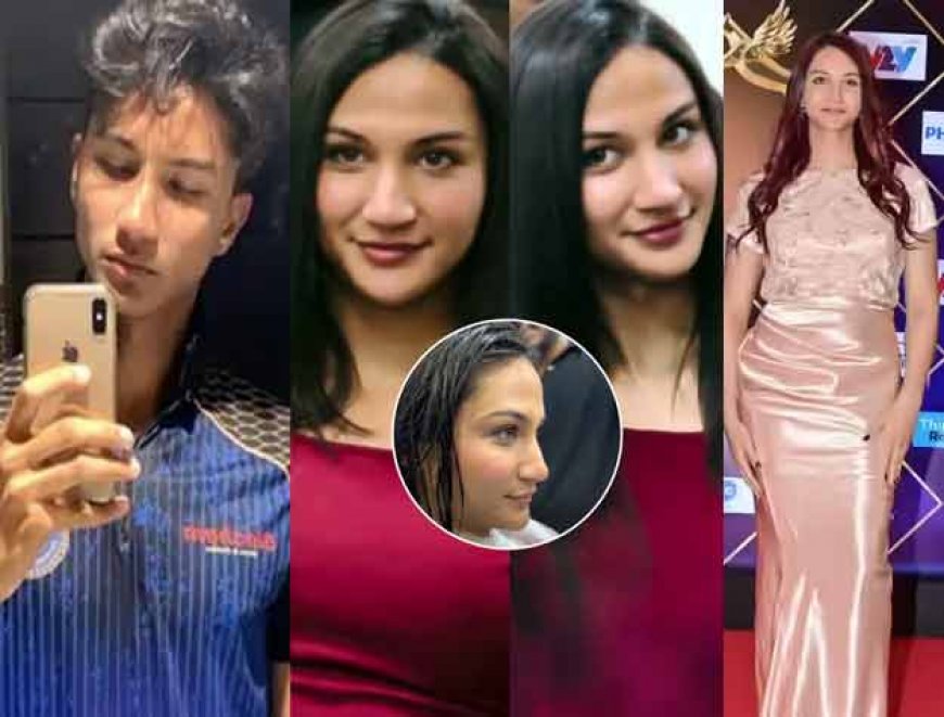 बाप क्रिकेटर, बेटा जेंडर चेंज करके बन गया लड़की, अब गाउन में हीरोइन-सी अदाएं दिखा लूटी महफिल!