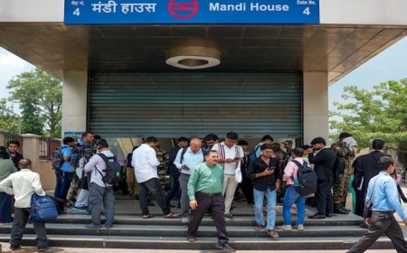 दिल्ली मेट्रो के 17 स्टेशन आज भी बंद, राजीव चौक, सुप्रीम कोर्ट से ITO-मंडी हाउस तक ;देखें लिस्ट