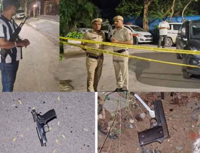 गुरुग्राम में फिल्मी स्टाइल में पुलिस एनकाउंटर! 4 शूटर ढेर, इतिहास में ऐसी पहली कार्रवाई