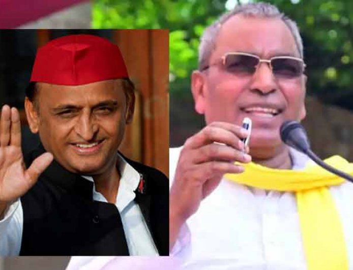 ओम प्रकाश राजभर ने बताया अखिलेश यादव से मुलाकात का दाम-'भैया से हाथ मिलाने का 10 हजार रेट'