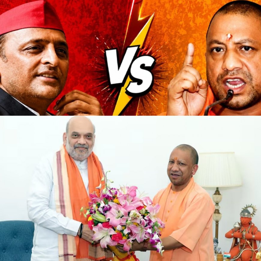 शाह-योगी की दिल्ली में मुलाकात;तैयार हुआ 'मिशन 2027' का प्लान? इधर अखिलेश ने चल दिया 'पीडीए' के बाद 'परशुराम' वाला कार्ड!