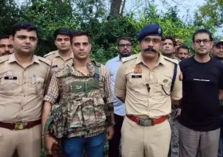 यूपी पुलिस के एनकाउंटर में 50000 का इनामी बदमाश विपुल उर्फ 'खूनी' ढेर