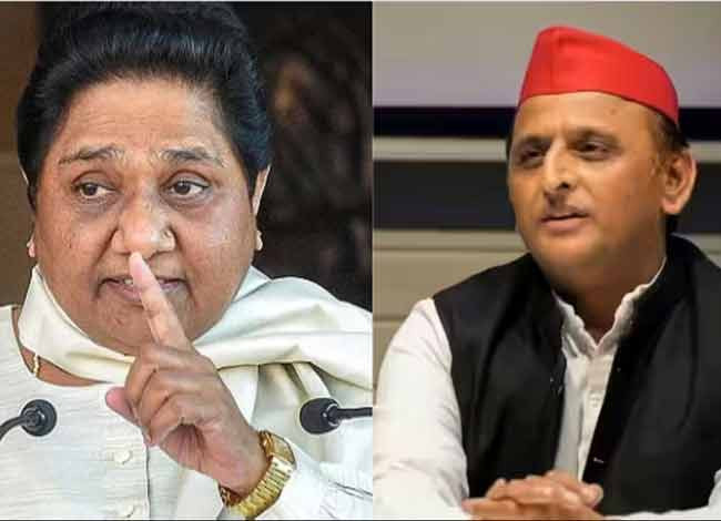 अखिलेश यादव ने ब्राह्मण वोटरों पर डाले डोरे तो बिफरीं मायावती, बोलीं- सपा वाले गिरगिट की तरह रंग बदलते हैं