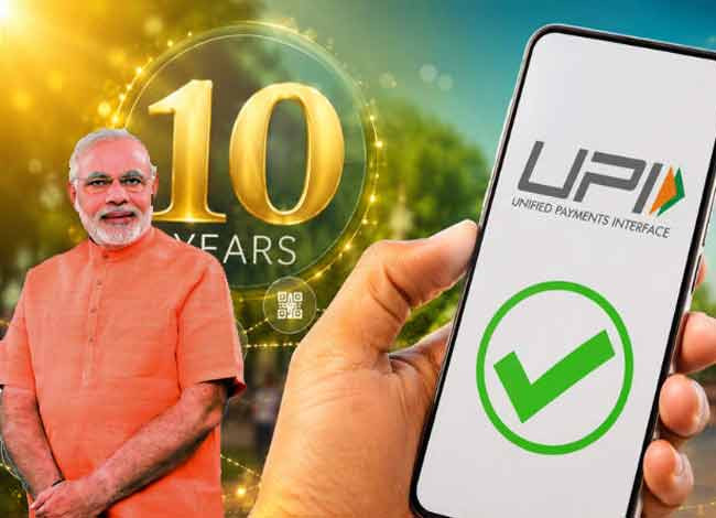 PM मोदी ने शेयर किया खास पोस्ट: UPI ने पूरे किए 10 साल! ₹1.78 करोड़ से ₹24,162 करोड़ सालाना ट्रांजैक्शन