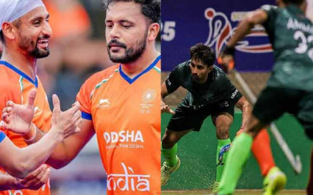 india vs Pakistan hockey World Cup: हॉकी वर्ल्ड कप में भारत ने पाकिस्तान को 5-3 से कुचला
