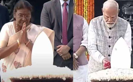 8वीं पुण्यतिथि पर पूर्व पीएम अटल बिहारी वाजपेयी को राष्ट्रपति और पीएम मोदी ने दी श्रद्धांजलि 