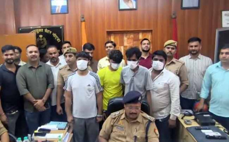 ग्रेटर नोएडा में 1.38 करोड़ की लूट का खुलासा, 2 हजार CCTV खंगालकर 5 लुटेरे गिरफ्तार