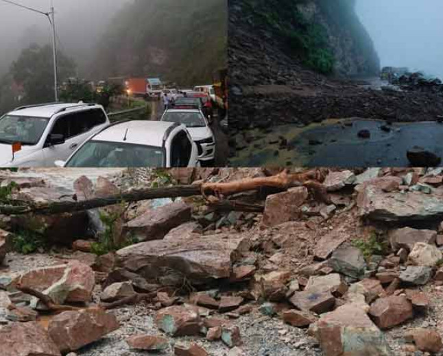उत्तराखंड में भारी बारिश से जनजीवन अस्त-व्यस्त, कई राष्ट्रीय राजमार्ग बंद; उफान पर नदियां